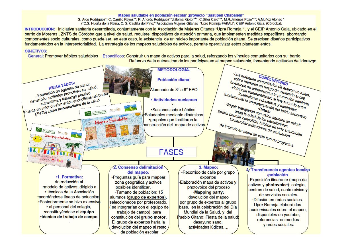 Mapeo saludable en población escolar de Moreras: proyecto "Sastipem Chabalem"