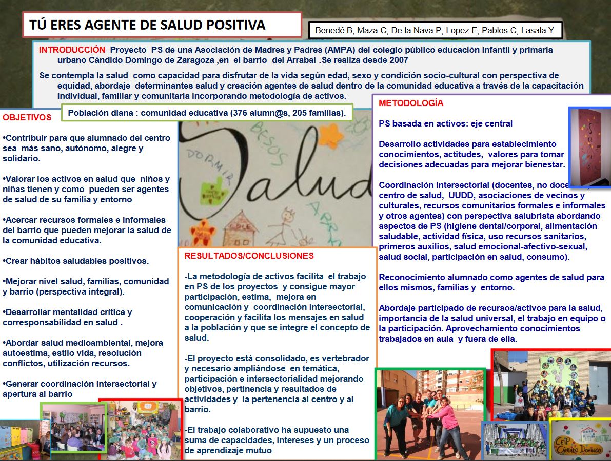 Tú eres agente de salud positiva