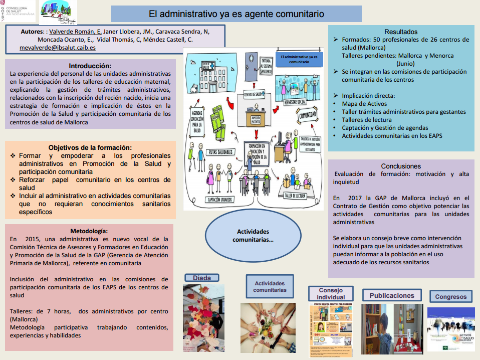 El administrativo ya es agente comunitario